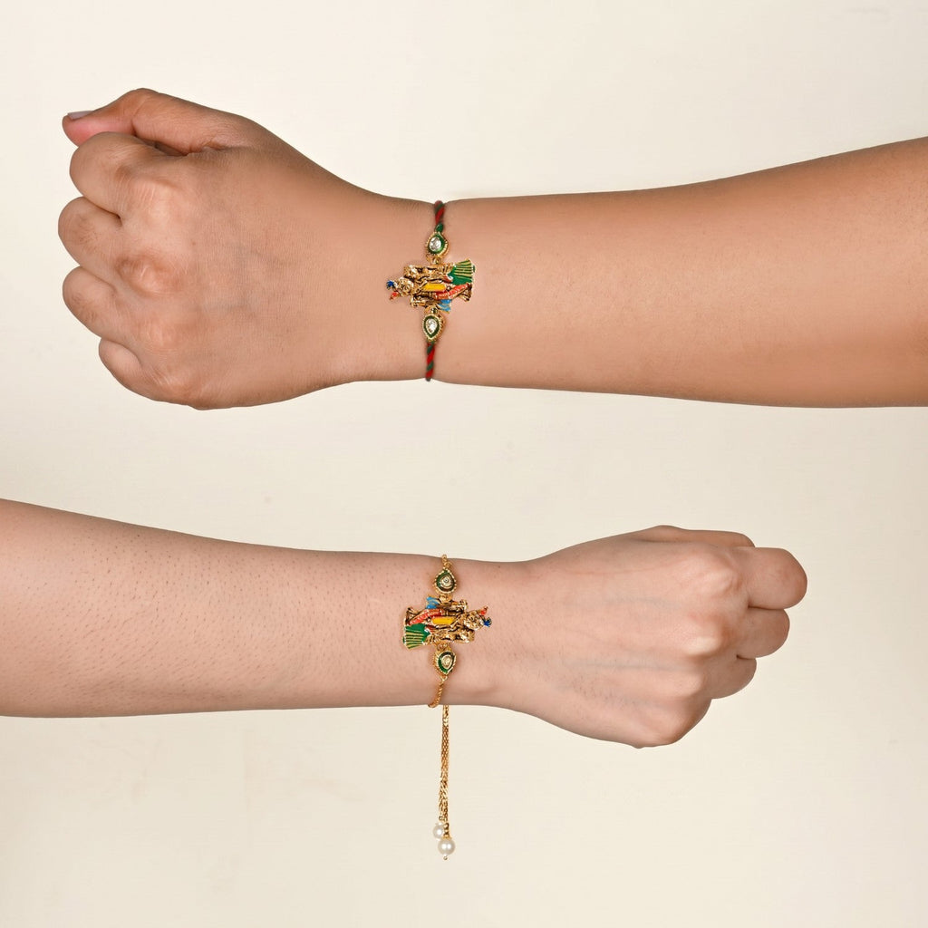 Radha Krishna Rakhi Gift Set Nestasia