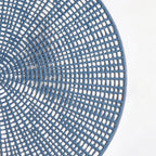 Radial Blue Web Placemat Set Of 6 Nestasia