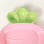 Ceramic Chip And Dip Platter Pink 550 ml Nestasia
