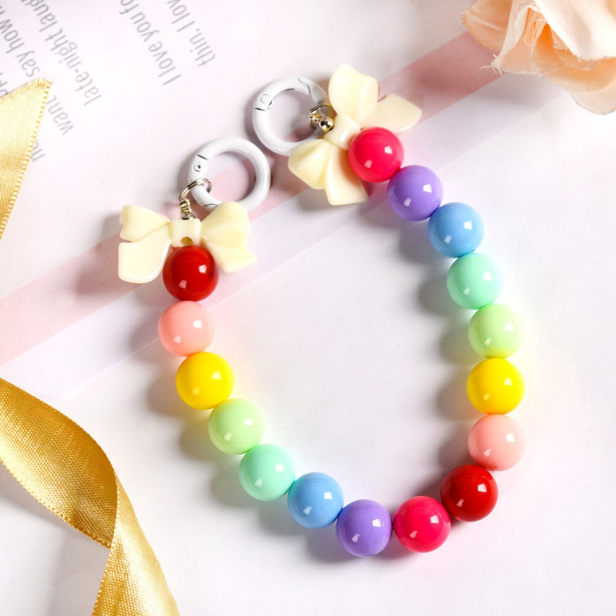 Rainbow Colour Pops Cute Keychain Nestasia