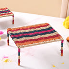 Rainbow Sabai Char Pai Risers Set Of 2 Nestasia