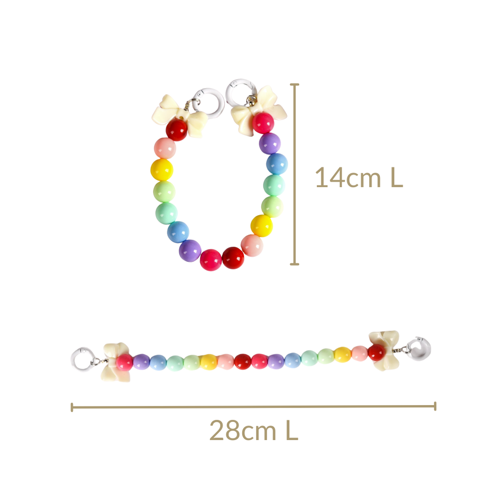 Rainbow Colour Pops Cute Keychain Nestasia