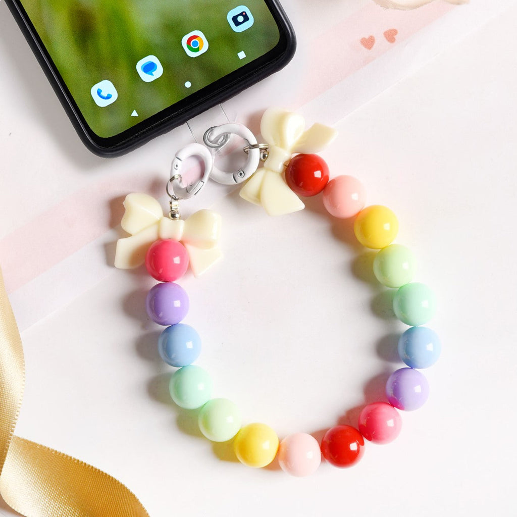 Rainbow Colour Pops Cute Keychain Nestasia