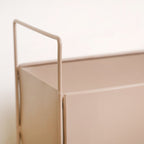 Raised Trough Planter With Handle Beige Nestasia