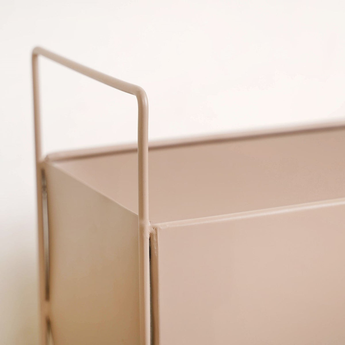 Raised Trough Planter With Handle Beige Nestasia