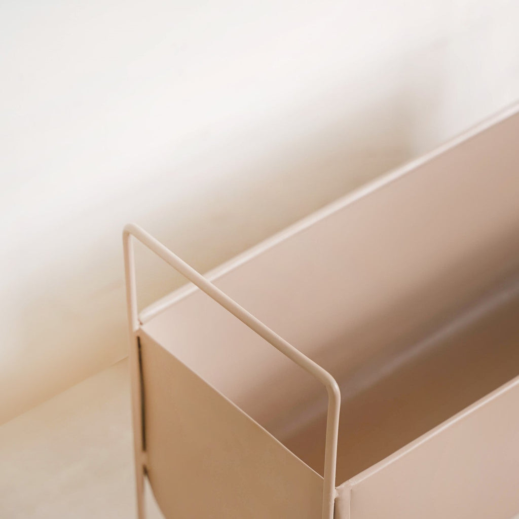 Raised Trough Planter With Handle Beige Nestasia