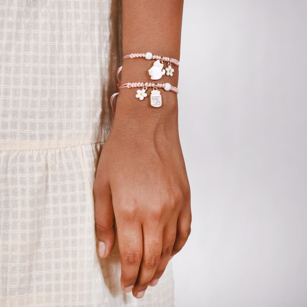 Heart In A Jar Kawaii Bracelet For Kids Set Of 2 Nestasia