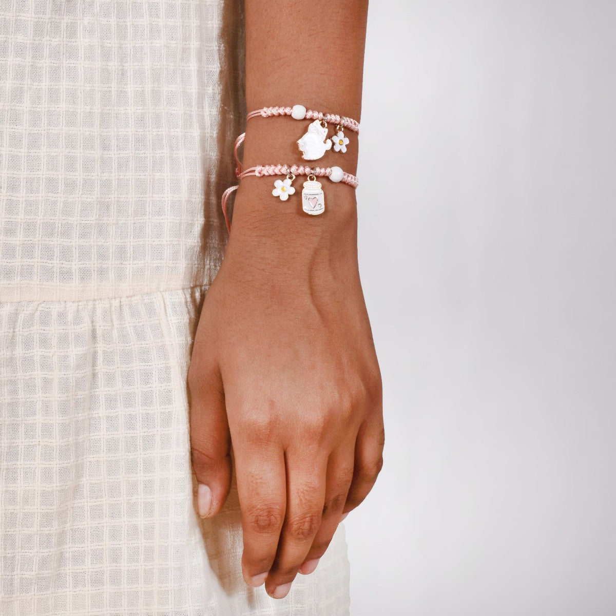 Heart In A Jar Kawaii Bracelet For Kids Set Of 2 Nestasia