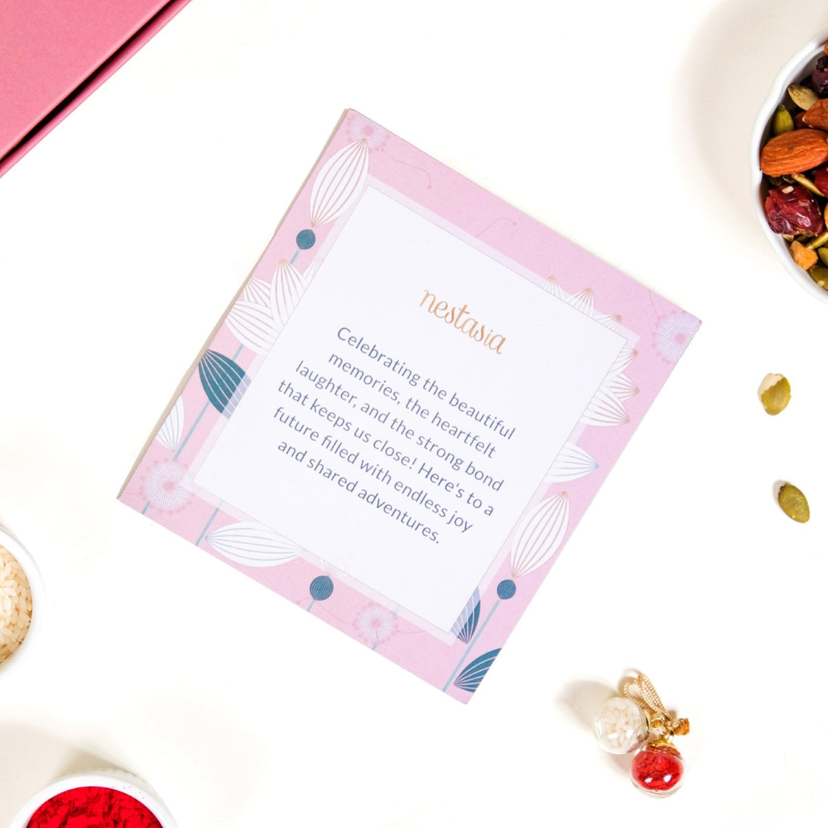 Fragrance Supreme Rakhi Hamper For Couple Nestasia