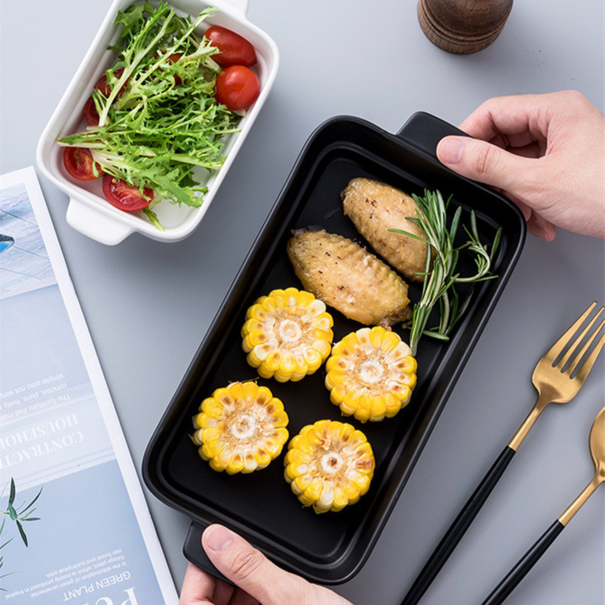 Rectangle Bakeware Nestasia