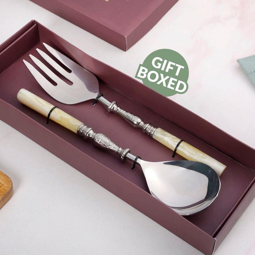 Imperial Serving Spoon Set Of 2 Nestasia