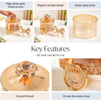 Royalcore Carriage Candy Jar Nestasia