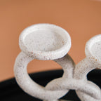 Olympic Rings Sculpture Candle Stand Nestasia