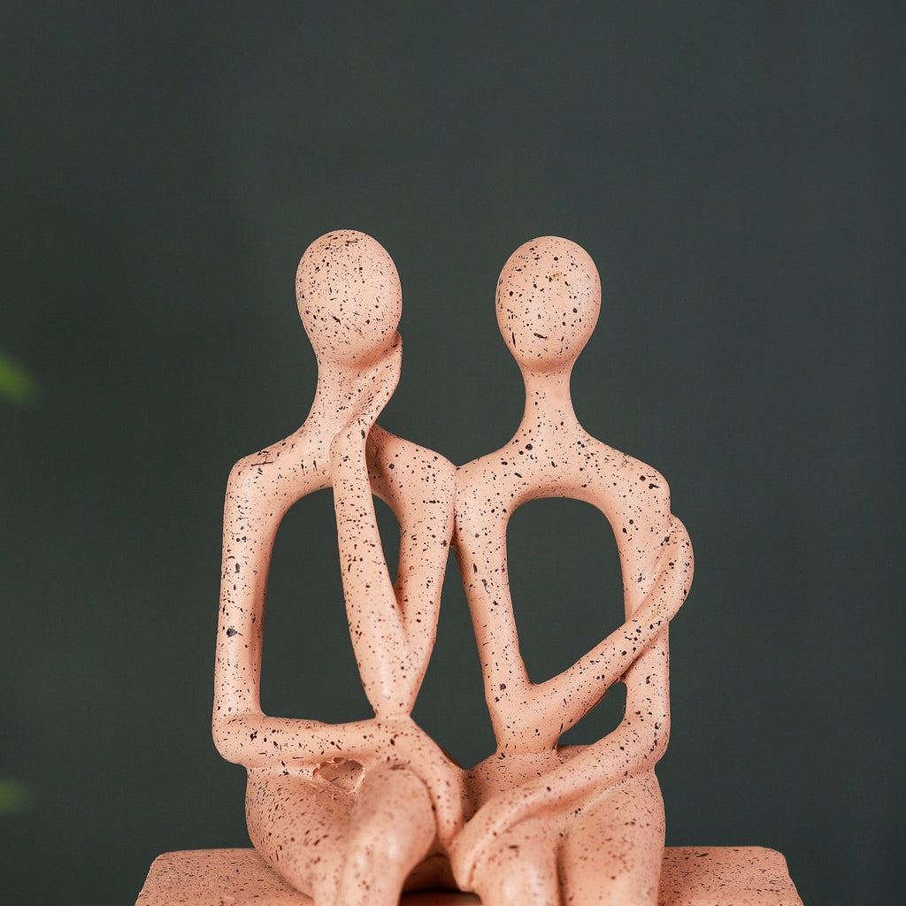 Couple On A Bench Showpiece Nestasia