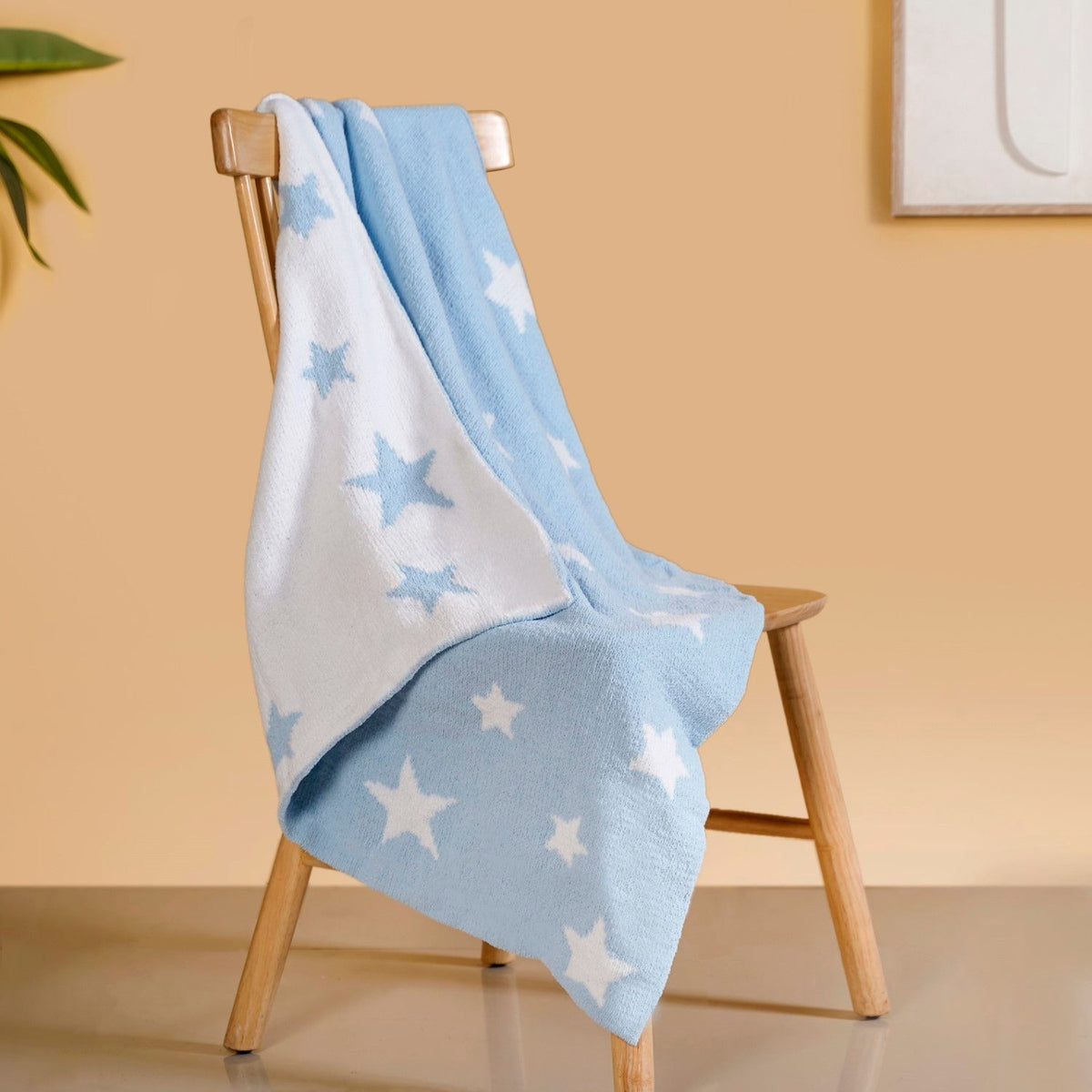Reversible Starry Sky Throw 100x75cm Nestasia