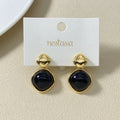 Black And Gold Rhombus Drops Nestasia