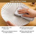 Ribbed Platter Silver 29cm Nestasia