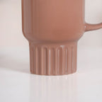 Ribelle Ceramic Stackable Mug Set Of 4 Dusty Pink 270ml Nestasia