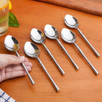 Minimalist Stainless Steel Spoon Set Of 6 Nestasia