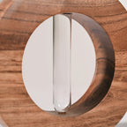 Ring Table Top Test Tube Wooden Vase Nestasia