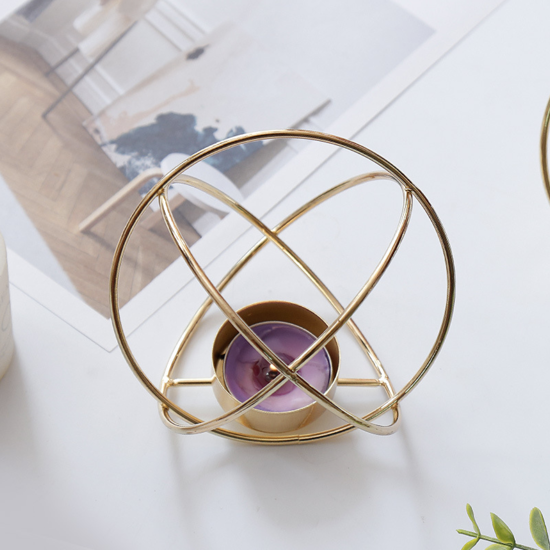 Ring Candle Holder Nestasia