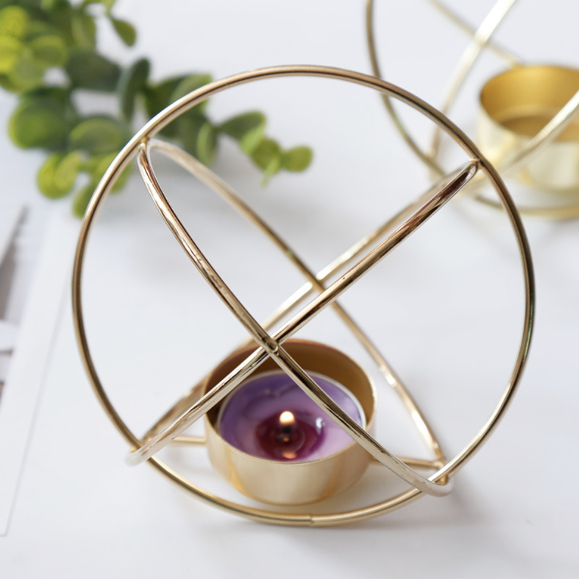 Ring Candle Holder Nestasia