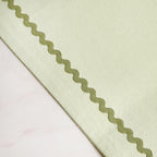 Isabelle 6 Seater Table Runner Green 183x36cm Nestasia