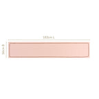 Madeline Rick Rack Cotton Table Runner Peach 183x36cm Nestasia