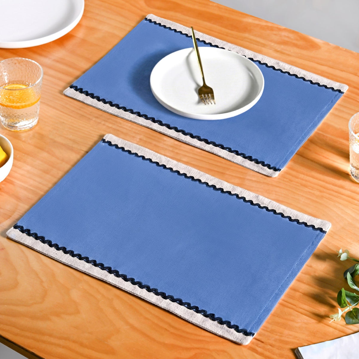 Ripple Edge Table Mat Set Of 6 Nestasia