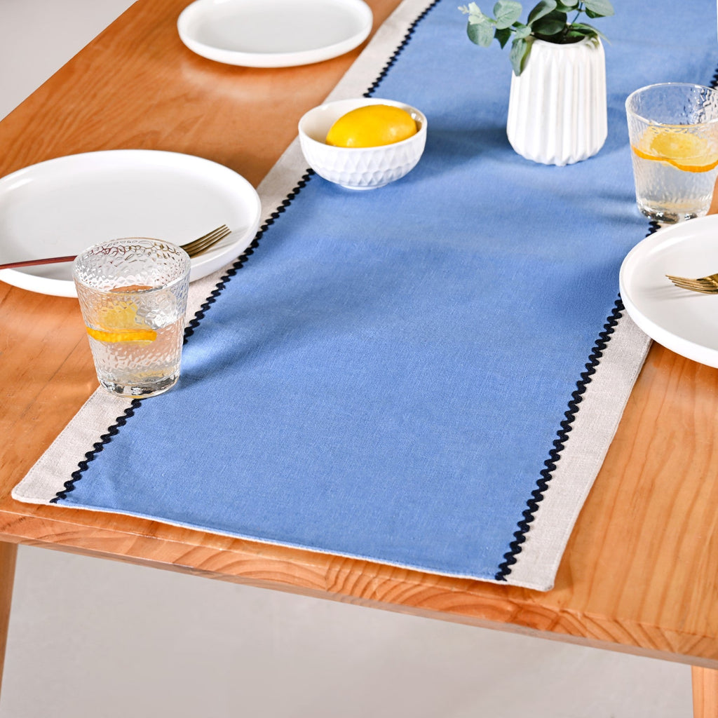 Ripple Edge Table Runner 181x40cm Nestasia