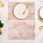 Soft Girl Rose Gold Table Mat Set Of 6 Nestasia