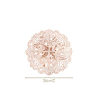 Rosegold Reverie Placemat Set Of 6 Nestasia