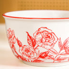 Rosetta Bowls And Spoons Set Of 4 400ml Nestasia