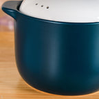 Cera Ceramic Soup Cooking Pot With White Lid 6000ml Nestasia