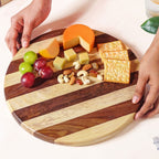 Atelier Serve And Slice Wooden Cheese Platter 30cm Nestasia