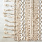 BOHO Aria Hand Woven Rug - Natural Brown Nestasia