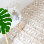 BOHO Aria Hand Woven Rug - Natural Brown Nestasia
