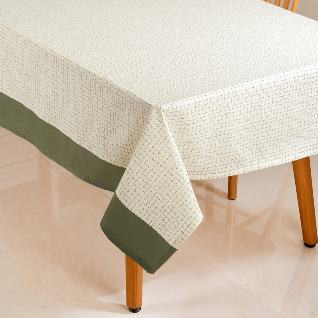 Palm Grove 6 Seater Cotton Table Cover 203x152cm Nestasia