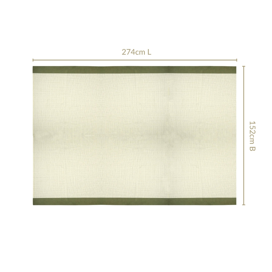 Palm Grove 8 Seater Cotton Table Cover 274x152cm Nestasia