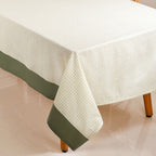 Palm Grove 8 Seater Cotton Table Cover 274x152cm Nestasia