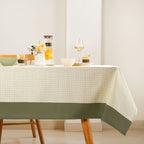 Palm Grove 8 Seater Cotton Table Cover 274x152cm Nestasia