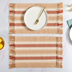 Rustic Cotton Placemat Set Of 6 Nestasia