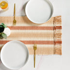 Rustic Cotton Runner 180x33cm Nestasia
