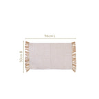 Minimal Cotton Anti Slip Floor Mat 96x50cm Nestasia