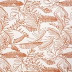 Mocha Fern Table Runner 8 Seater 264x35cm Nestasia