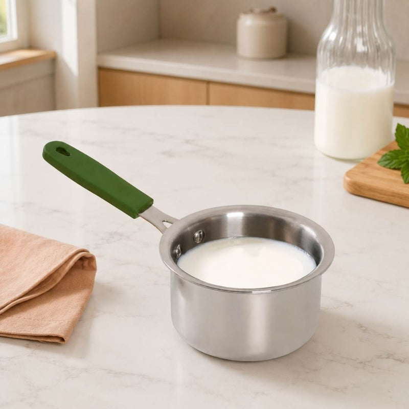 Pico Stainless Steel Triply Mini Saucepan 600ml Nestasia