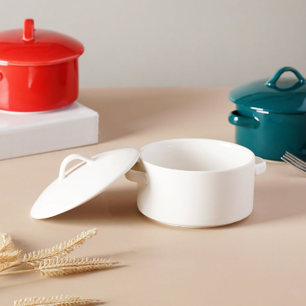 Toujours Dessert Bowl With Lid Nestasia