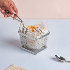 Steel Snack Basket Nestasia