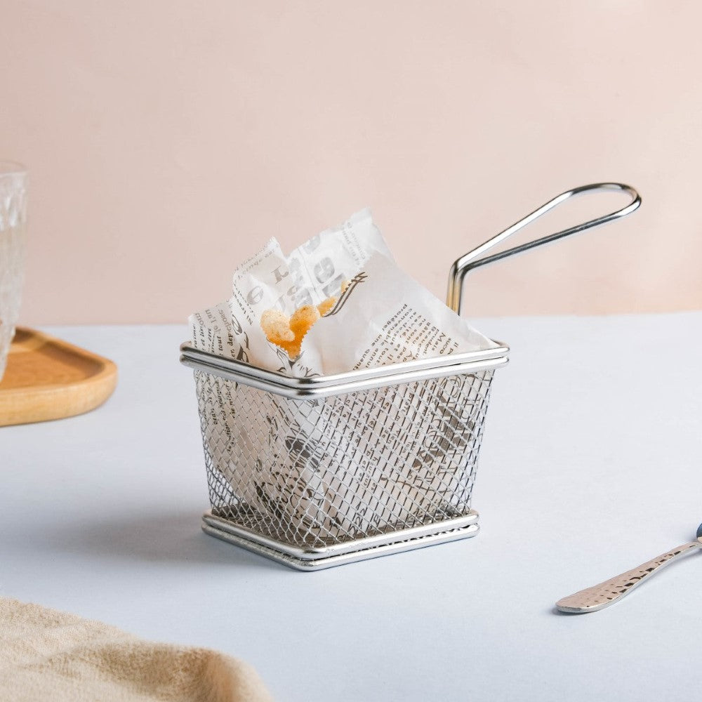 Steel Snack Basket Nestasia