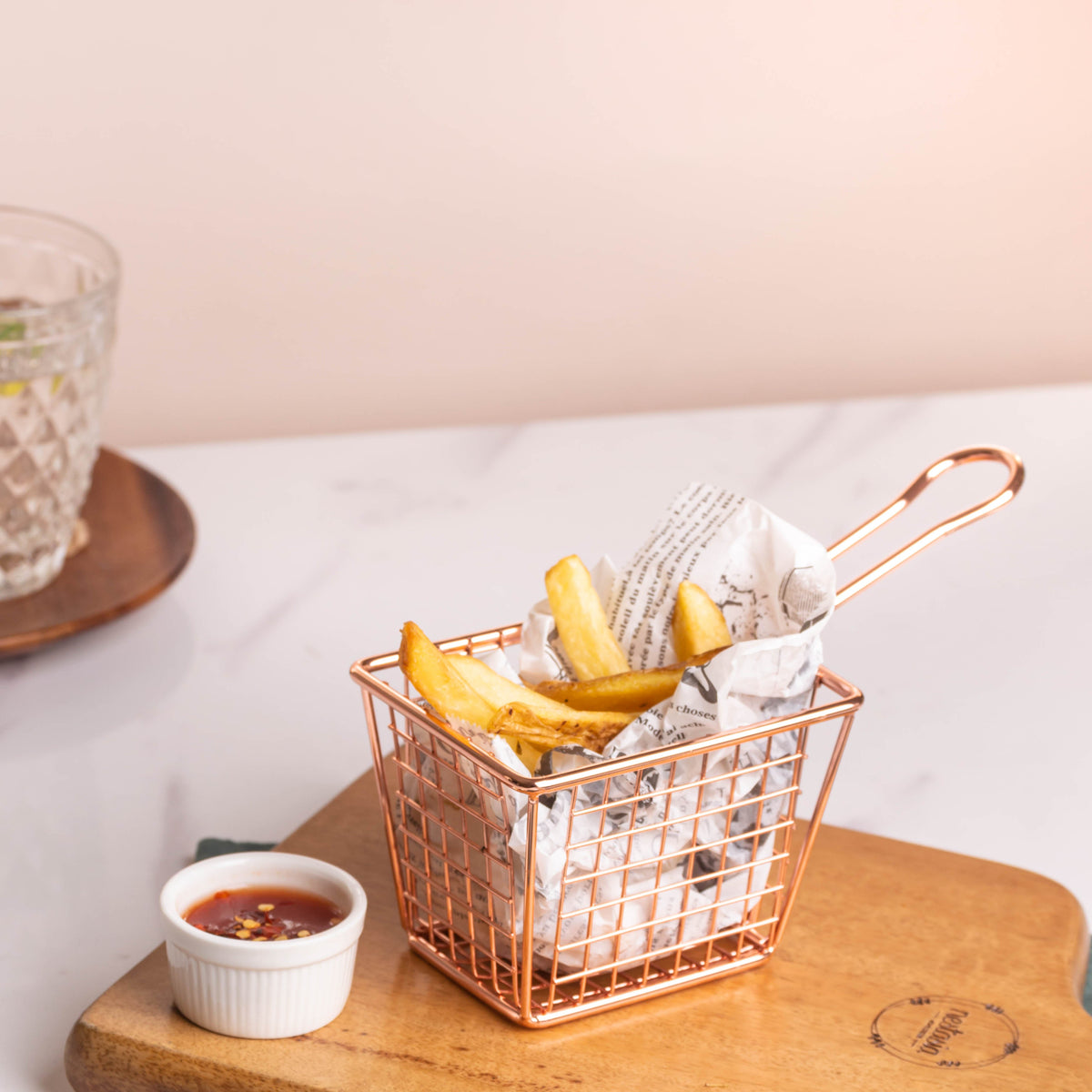 Square French Fries Basket Nestasia